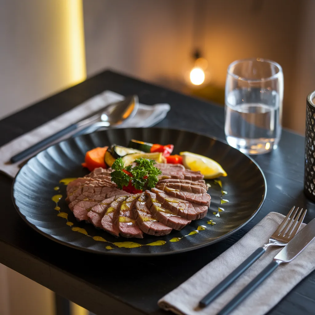 a-photo-of-a-beautifully-plated-beef-hea_HB_dlsBFQCilIgUBHMouyg_jRAkTEFmRSSeZUdfnm1lkg beef heart