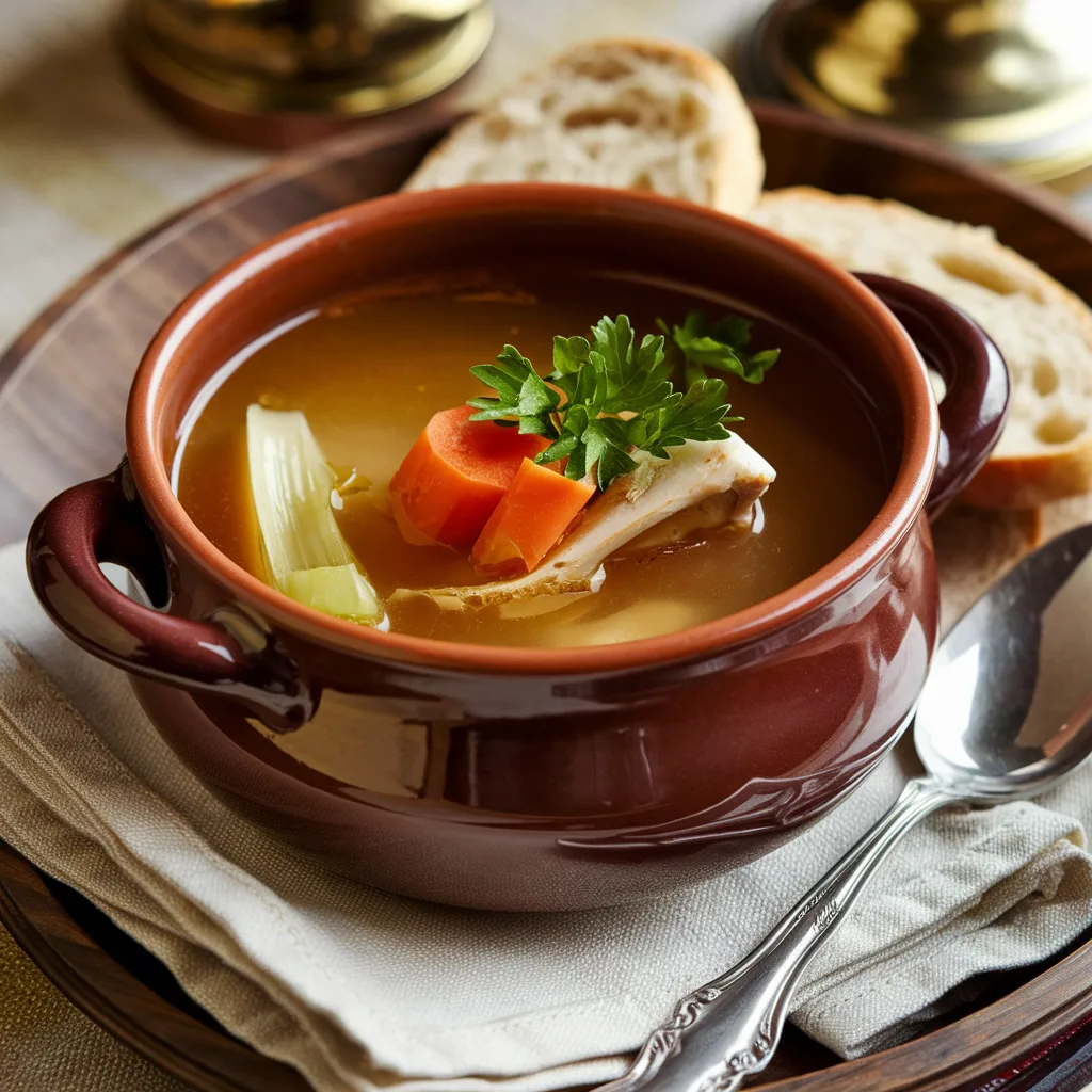 a-photo-of-a-deep-ceramic-bowl-filled-wi__JCBLOIGRpWiTBBhL84NQg_kCxKY0arQXGurO0QcU3LoQ Soup Bones