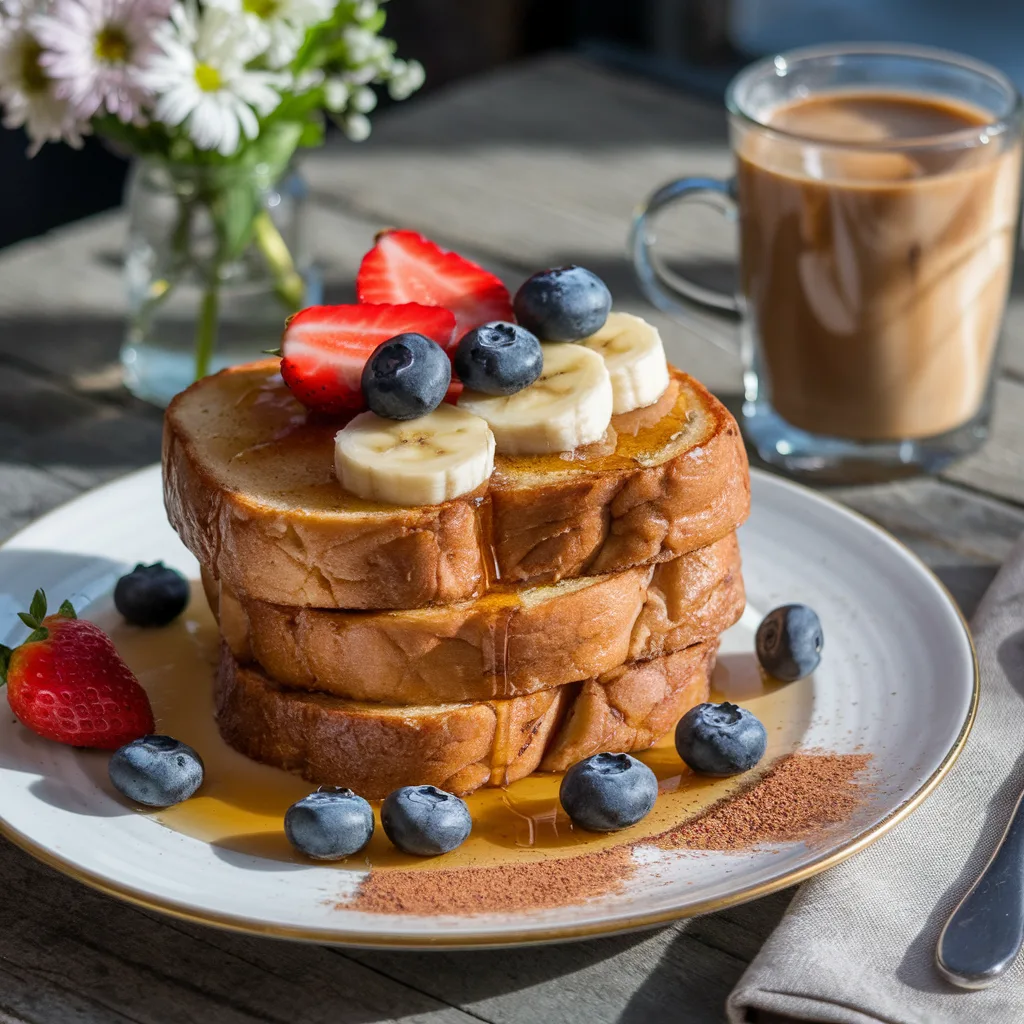 a-photo-of-a-luxurious-presentation-of-healthy-fre-VLDbtDZxSCaOzRNRXYWfXw-v2xBEgpOTCaN6i0cZSRBuQ Healthy French Toast