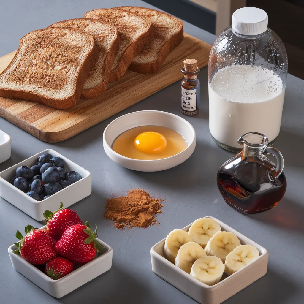 a-photorealistic-flat-lay-of-healthy-french-toast--LUNYZ8pMTVKGW3Q35zTo7Q-cZG0PjBsRdO0kWLkPEdvUA Healthy French Toast recipe
