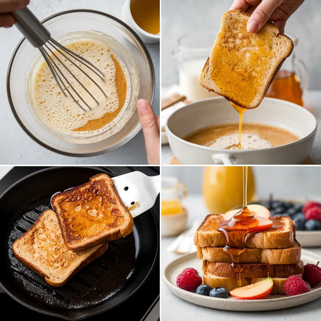 a-series-of-dynamic-action-shots-of-making-healthy-5oc_beHrSHOqi2ugYmh9Og-v1HMRulKRiGng5qniMKeWg Healthy French Toast; step by step
