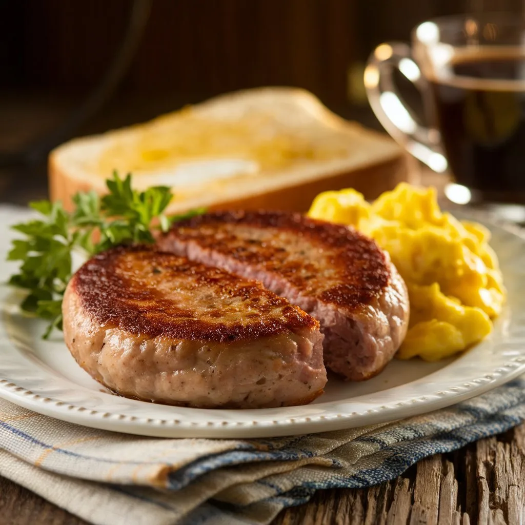 a-photo-of-a-golden-brown-breakfast-saus_EtxCnN0HSyCjE0FuDlakoA_m0fEK54RRbuRA97KFQpOdw
