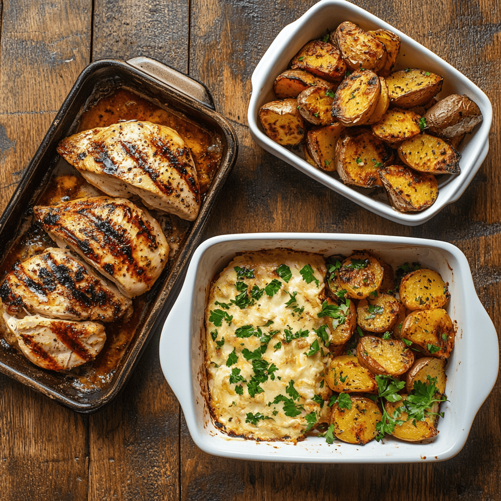 u8779999521_A_beautifully_arranged_dinner_spread_featuring_th_b866b332-c447-4a27-98fe-386e9b3b2bdc_2 Chicken and Potato Recipes